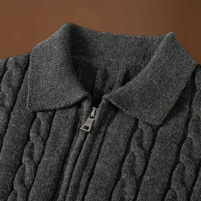 Gyurta - Állítható Zippes Pulóver Szellőzés