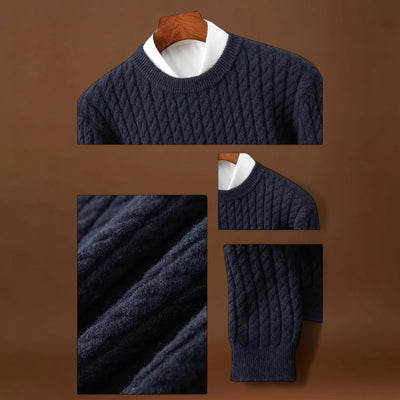 Tüske - Kényelmes Chunky Kötött Pulóver