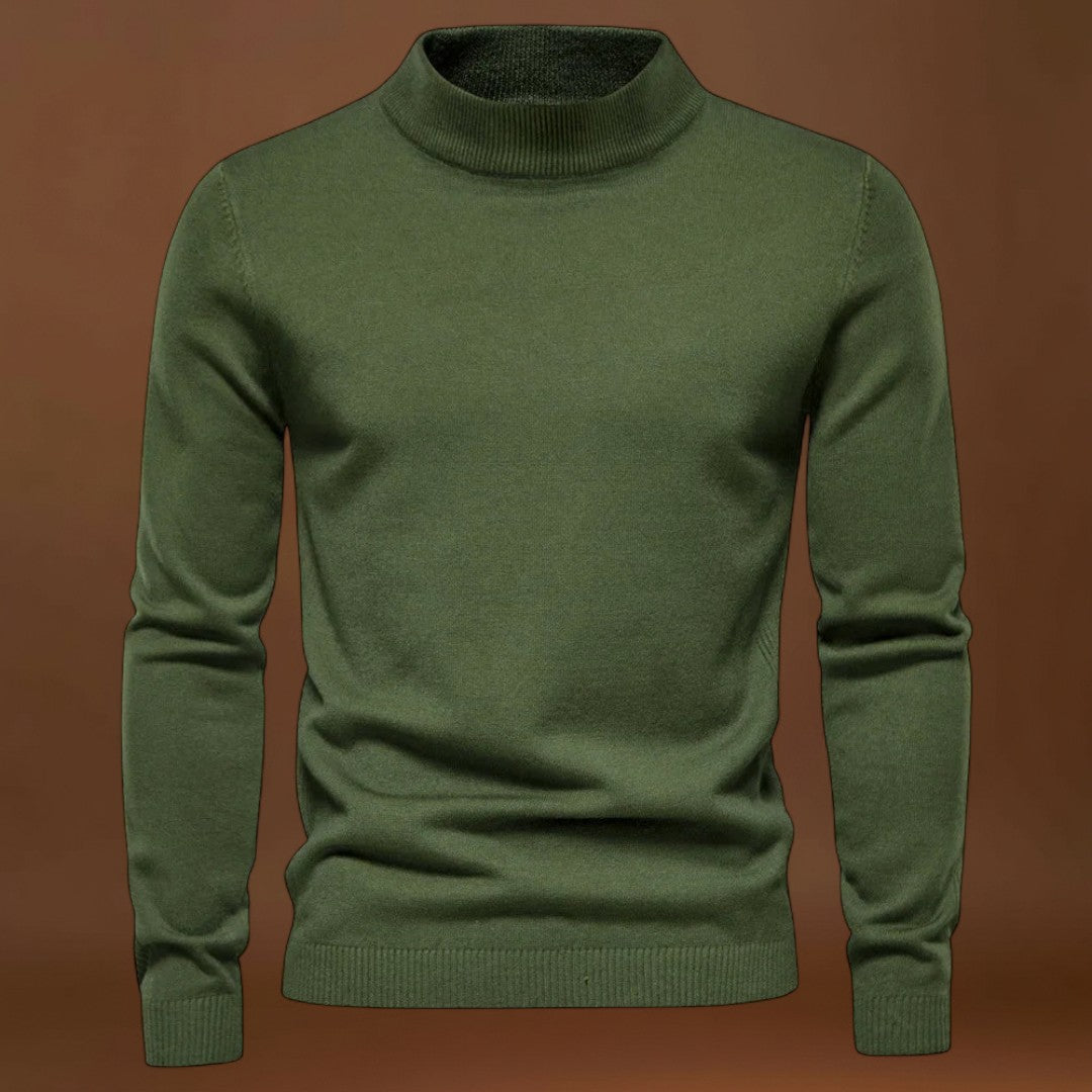 Alfonz - Magas Nyakú Keverék Pulóver