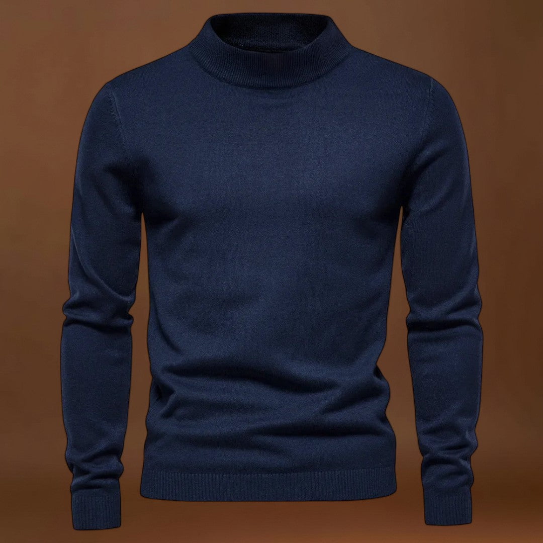 Alfonz - Magas Nyakú Keverék Pulóver