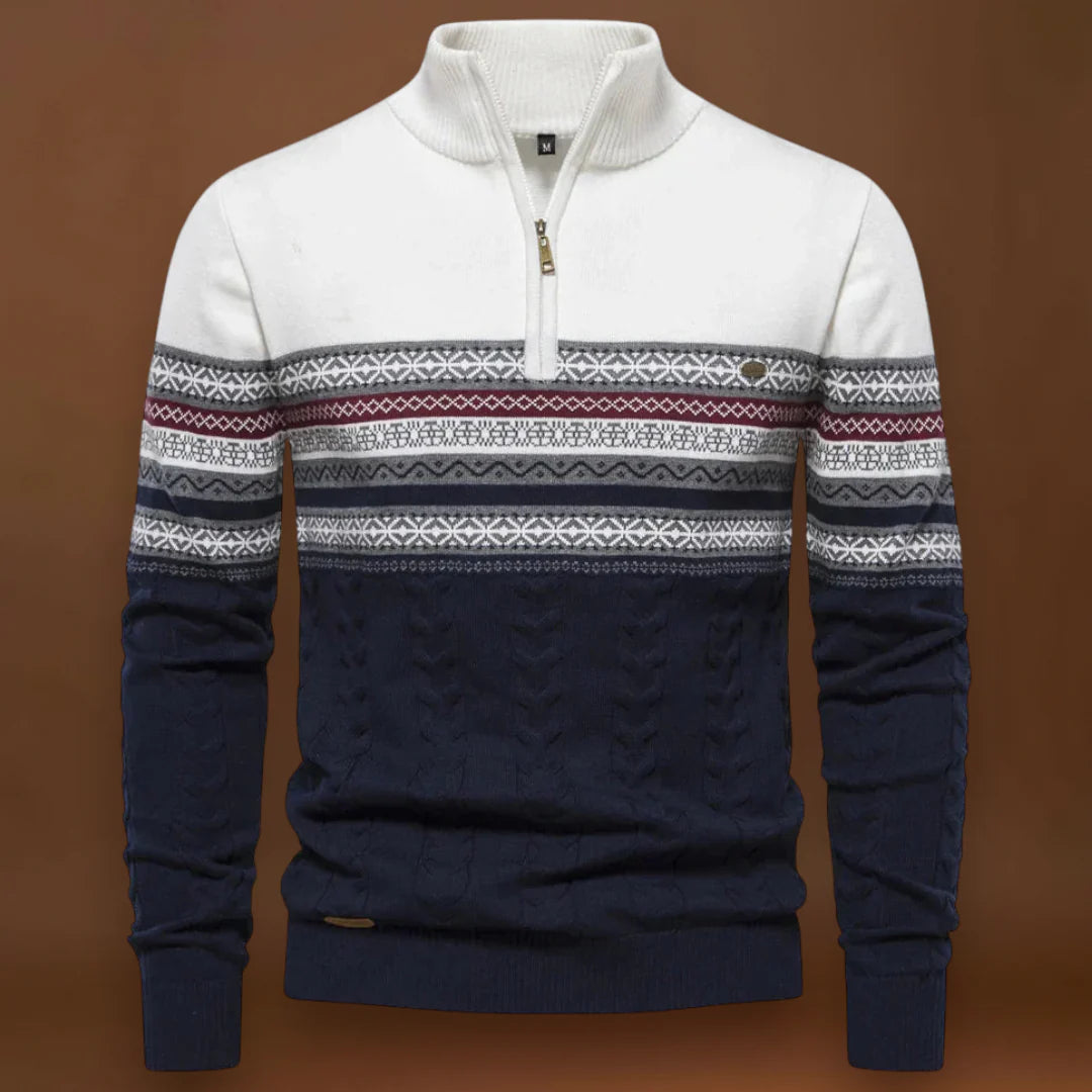 Valér - Poliészter Pulóver Állítható Cipzárral