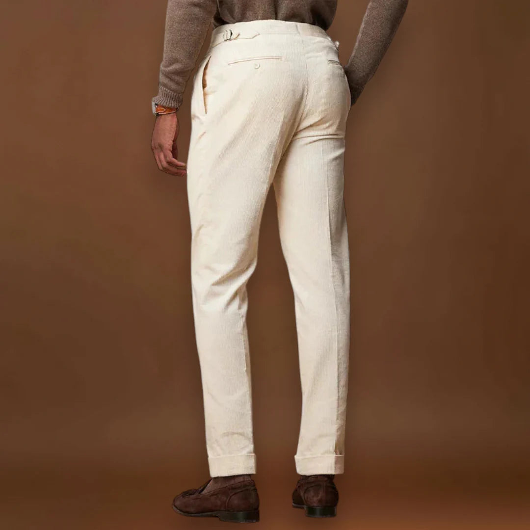 Borisz - Egyenes Vágás Puha Kevert Anyagból és Kényelmes Derékkal