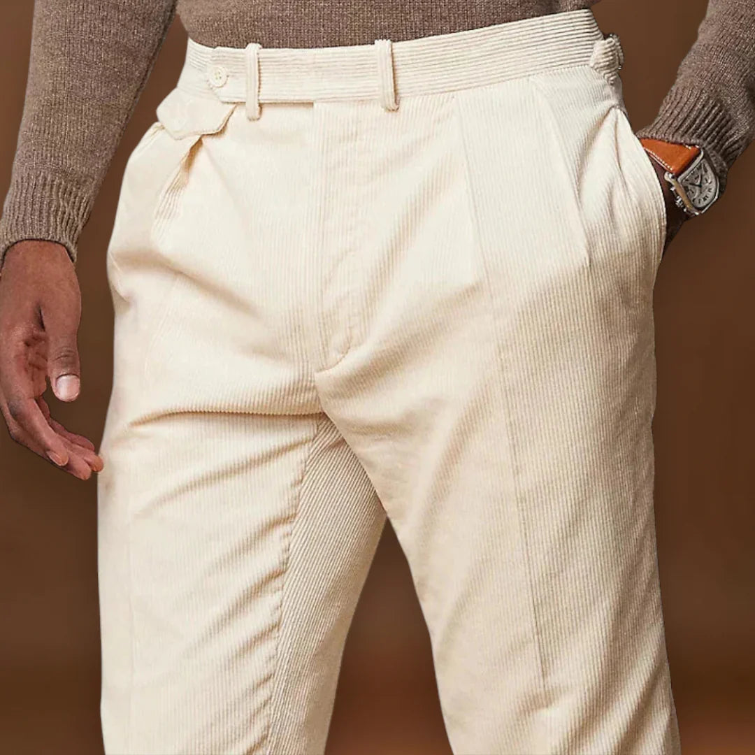 Borisz - Egyenes Vágás Puha Kevert Anyagból és Kényelmes Derékkal