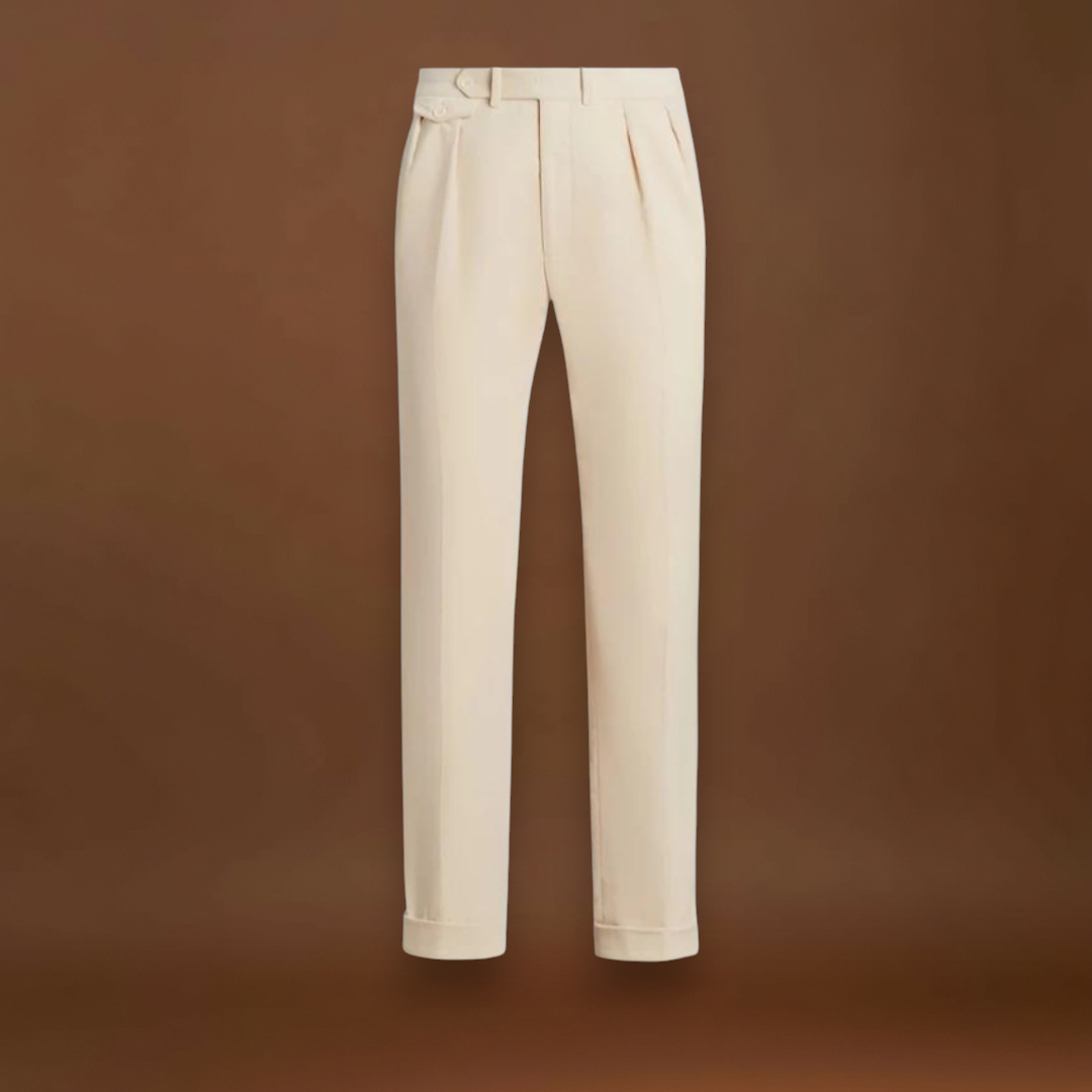 Borisz - Egyenes Vágás Puha Kevert Anyagból és Kényelmes Derékkal