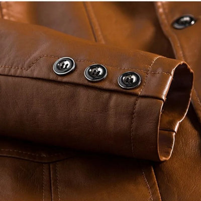 Kardos - Elegáns Bőrkabát