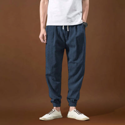 Endrő - Kényelmes japán nadrág Zöld