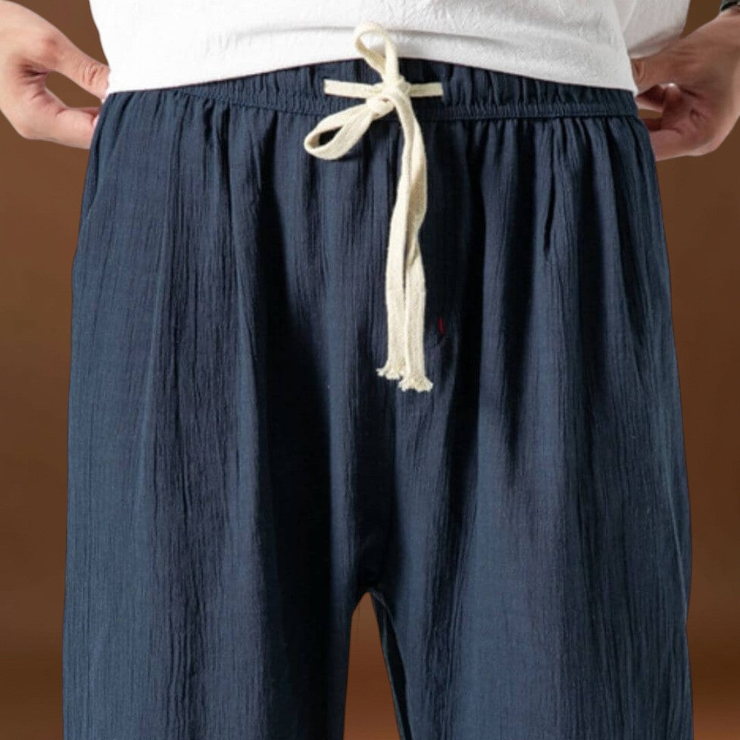 Gyulafi - Kényelmes japán nadrág bézs