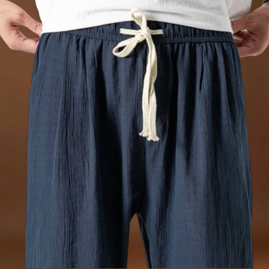 Fenyő - Kényelmes japán nadrág Khaki