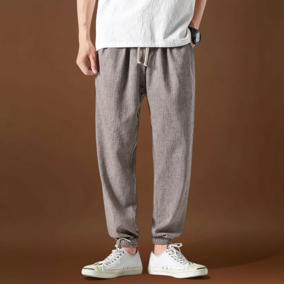 Gyér  - Kényelmes japán nadrág Szürke