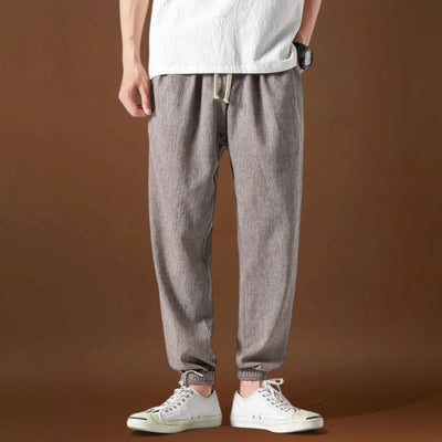 Gyér  - Kényelmes japán nadrág Szürke