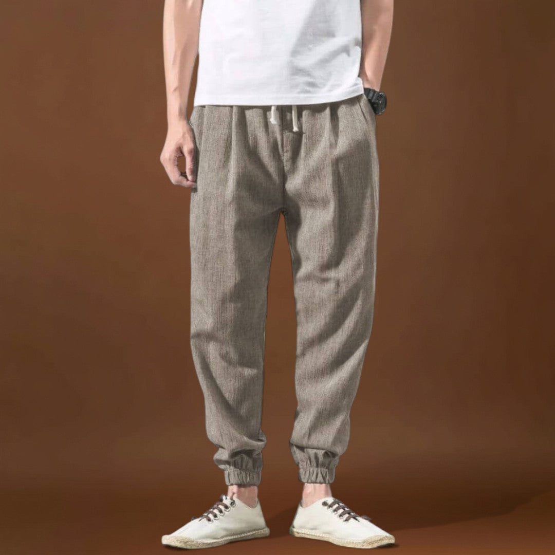 Endrő - Kényelmes japán nadrág Zöld