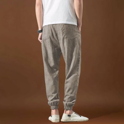 Endrő - Kényelmes japán nadrág Zöld