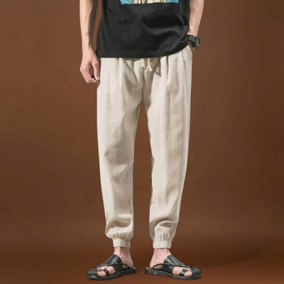 Gyér  - Kényelmes japán nadrág Szürke