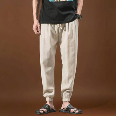 Endrő - Kényelmes japán nadrág Zöld