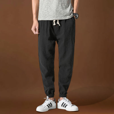 Endrő - Kényelmes japán nadrág Zöld