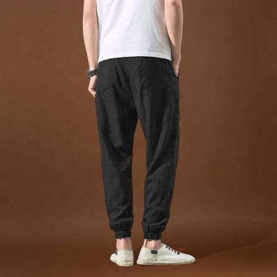 Endrő - Kényelmes japán nadrág Zöld