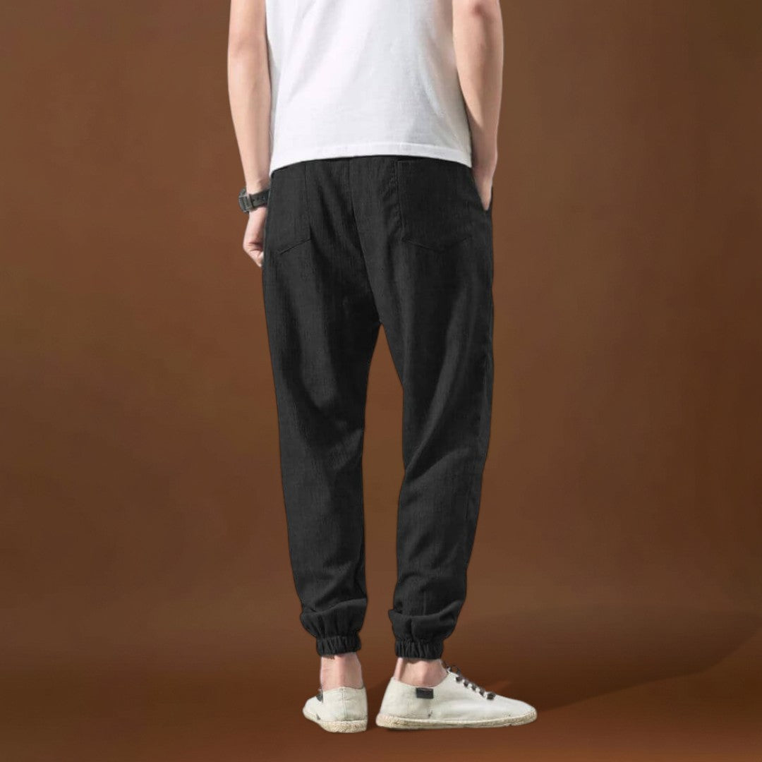 Gyulafi - Kényelmes japán nadrág bézs