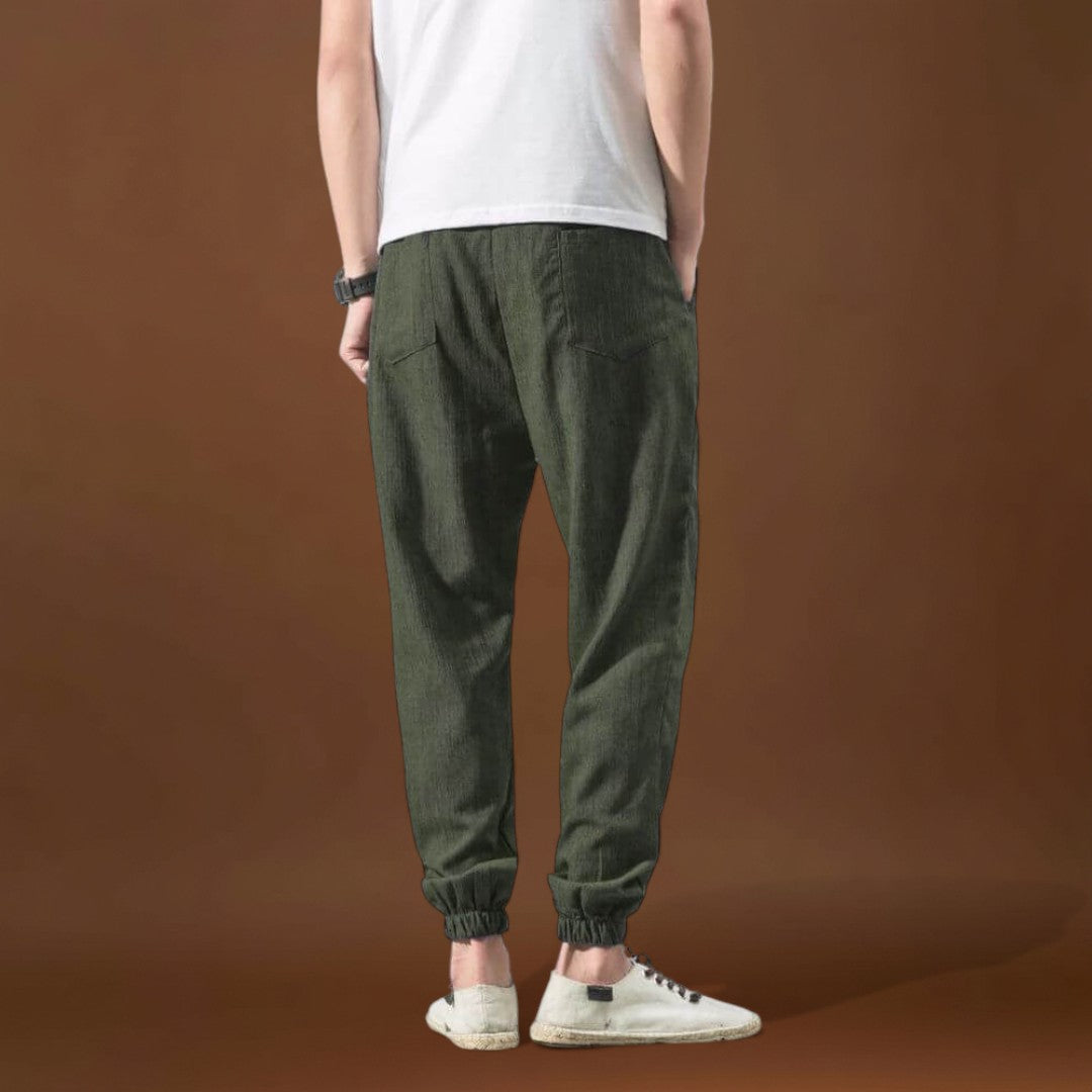 Gyulafi - Kényelmes japán nadrág bézs