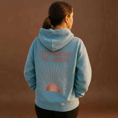 Imelda - A Nyugalom Kapucnis Pulóvere Naplementében