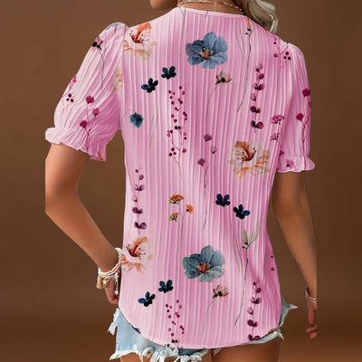 Letti - Elegáns blúz hegyes dekoltázzsal