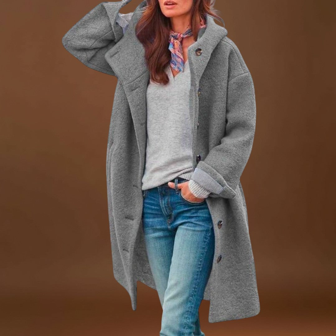 Karolina - Elegáns gyapjú kabát