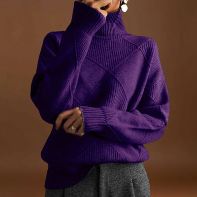 Ilza - Magas Galléros Pulóver