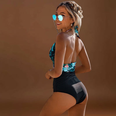 Dóra - Elegáns Fürdőruha Magas Derekkal