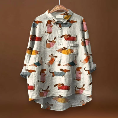 Vászoly - Pamut vászon ing