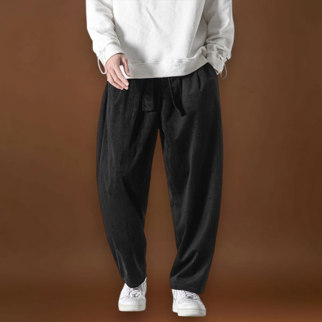 Franyó - Vellúrból készült nadrág Zöld vellúr nadrág