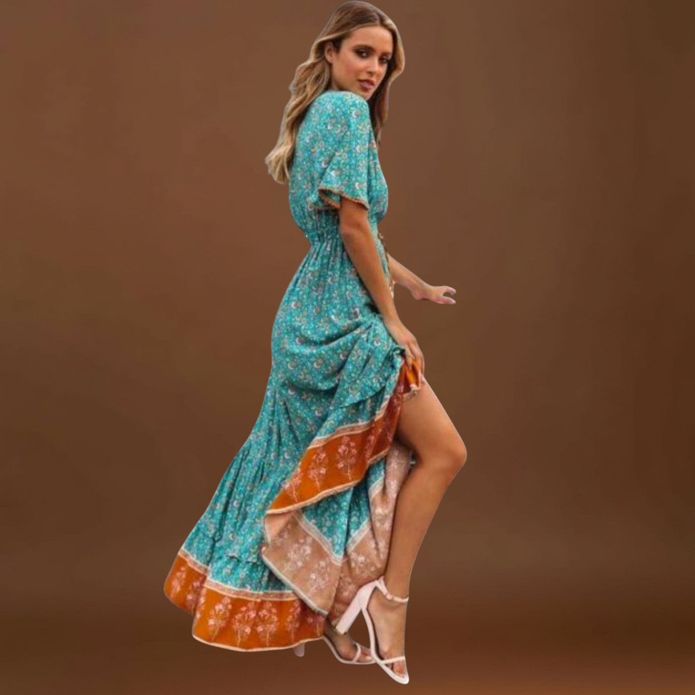 Kata - Boho maxi ruha