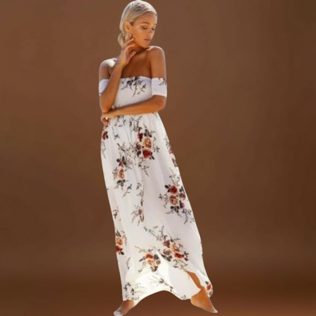 Lilla - Boho midi ruha