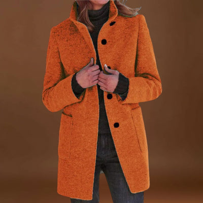 Kornélia  - Klasszikus gyapjúkeverék kabát