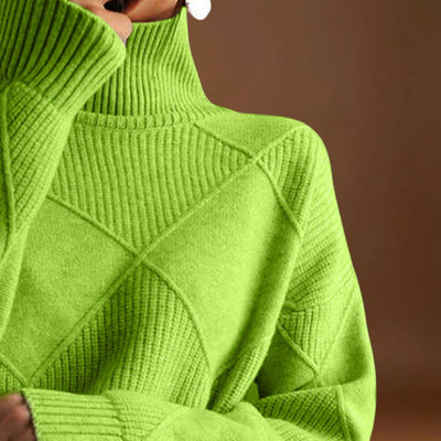 Ilza - Magas Galléros Pulóver