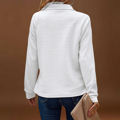 Ina - Elegáns pulóver cipzárral