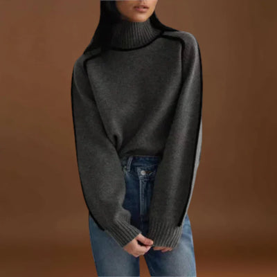 Anett - Puha és elegáns magas nyakú pulóver