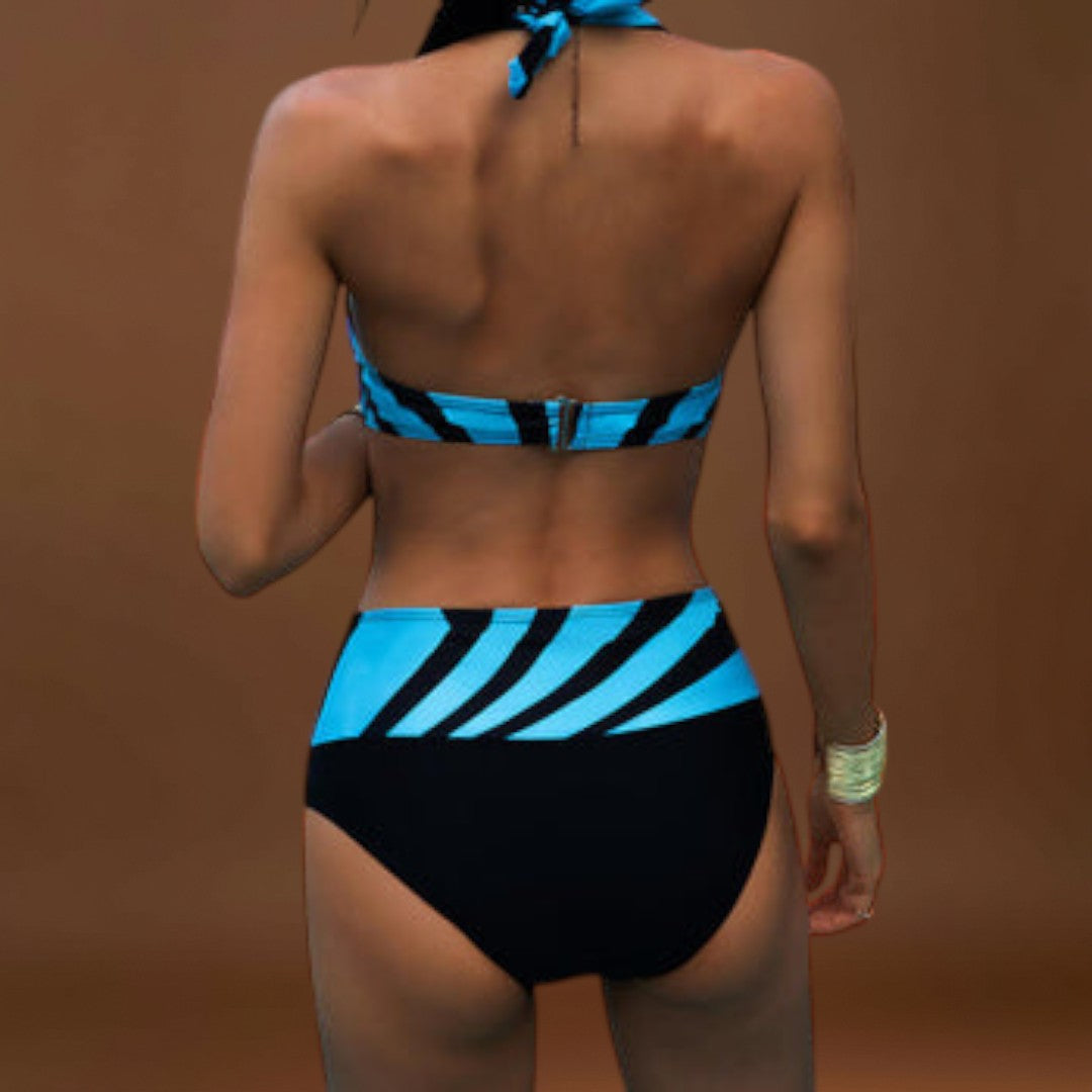 Clara - Csíkos, két részes fürdőruha