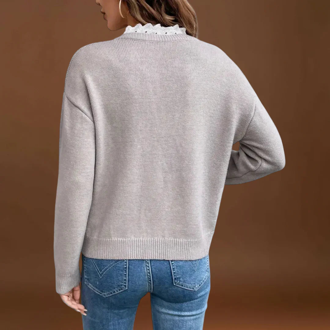 Fanniella - Elegáns Pulóver