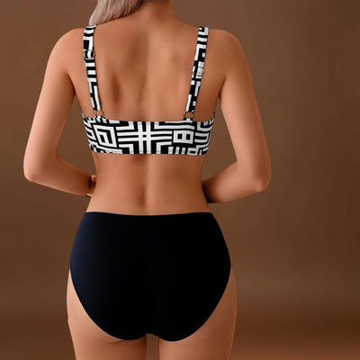 Helena - Elegáns, két részes bikini mintával