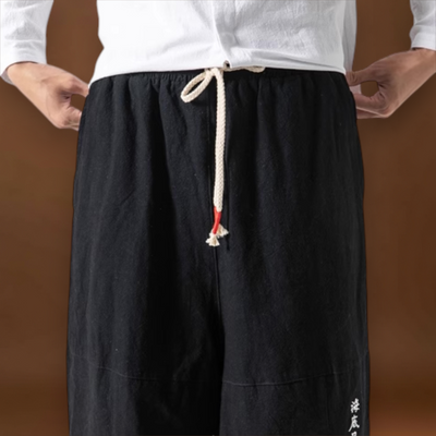 Csanádi - Kényelmes japán nadrág Fekete