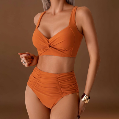 Daniela - Ráncos anyagú bikini