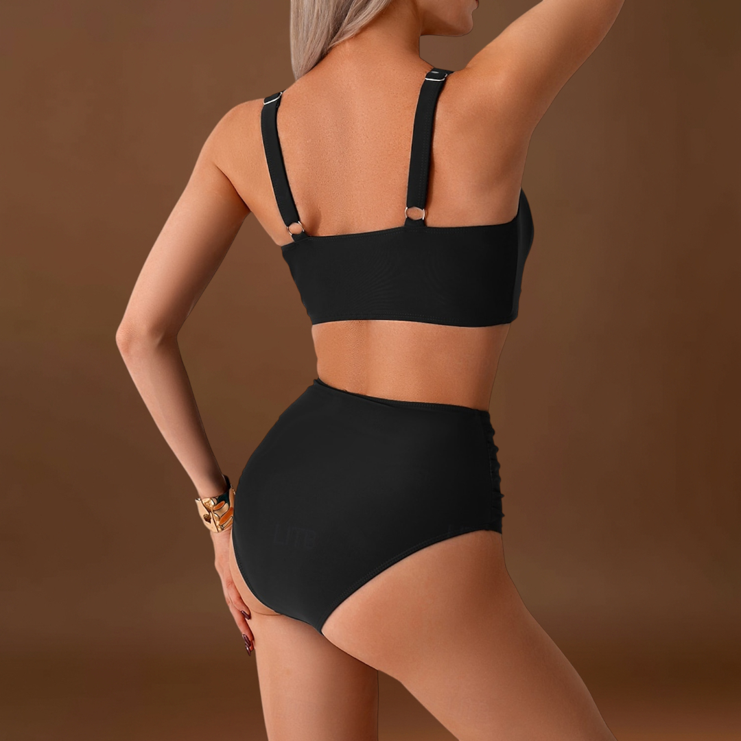 Fátima - Ráncos anyagú bikini