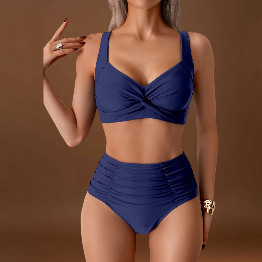 Fátima - Ráncos anyagú bikini