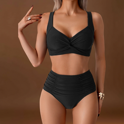 Fátima - Ráncos anyagú bikini