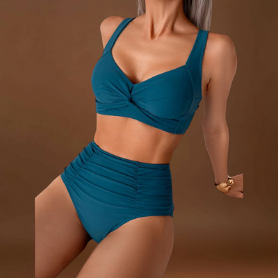 Fátima - Ráncos anyagú bikini