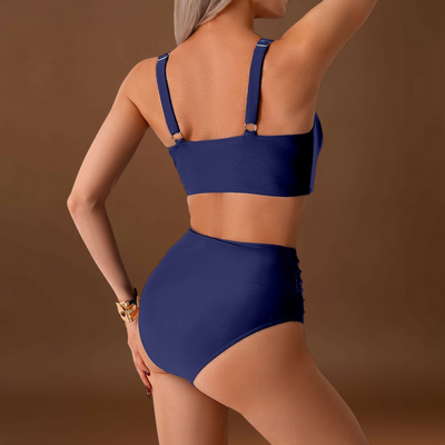 Daniela - Ráncos anyagú bikini