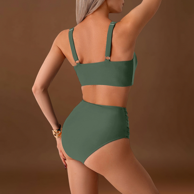 Daniela - Ráncos anyagú bikini