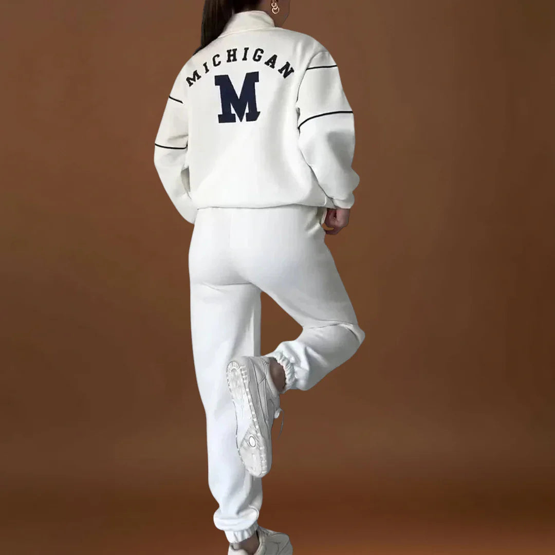 Ellinor - Kényelmes pulóver és nadrág szett