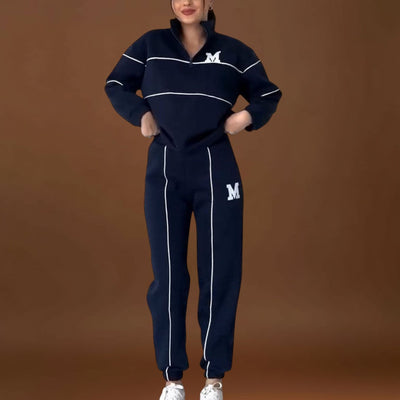 Ellinor - Kényelmes pulóver és nadrág szett