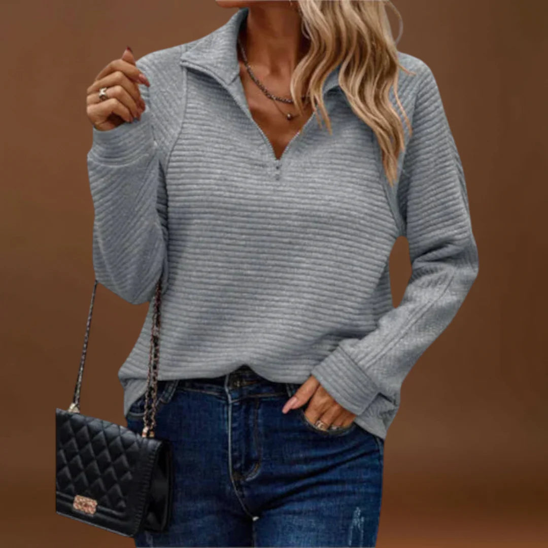 Bonita - Elegáns Kötött Pulóver