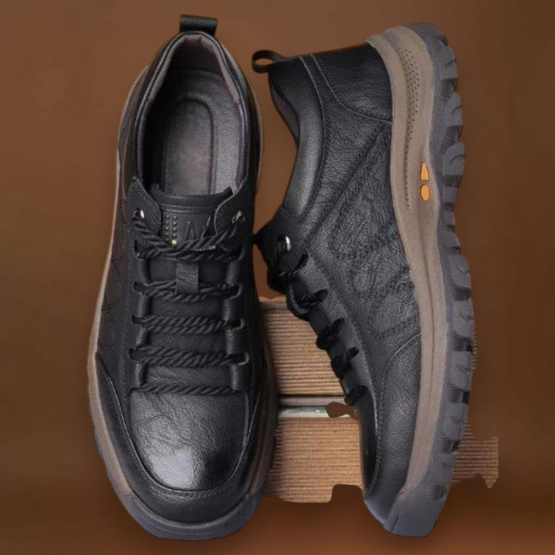 Alvár - Férfi kézzel varrott bőrcipők